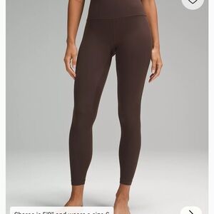 lululemon athletica Chocolate Brown Leggings